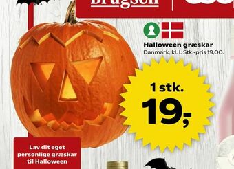 SuperBrugsen Halloween græskar tilbud