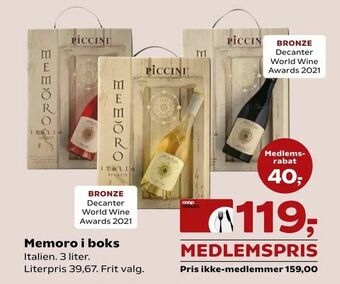 Memoro i boks