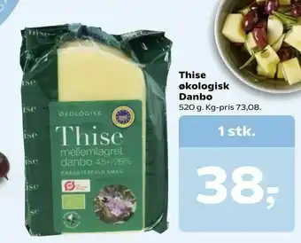 Dagli'Brugsen Thise økologisk Danbo tilbud