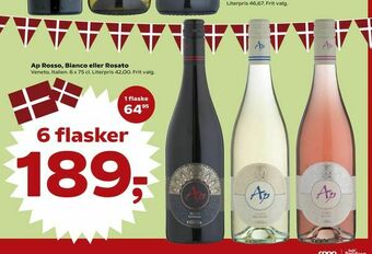 Dagli'Brugsen Ap Rosso, Bianco eller Rosato tilbud