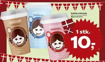 Dagli'Brugsen Matilde milkshake tilbud