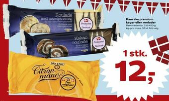 Dancake premium kager eller roulader