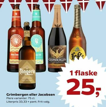 Dagli'Brugsen Grimbergen eller Jacobsen tilbud