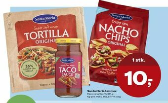 Santa Maria tex mex