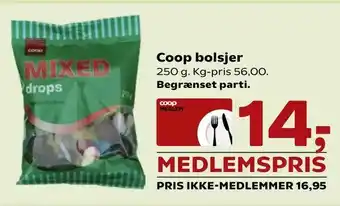 Coop bolsjer