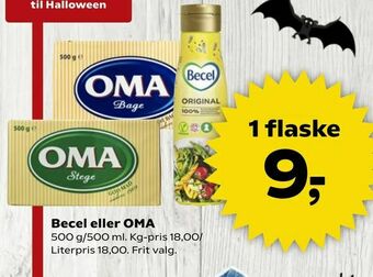 Kvickly Becel eller OMA tilbud