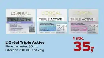 Kvickly L'Oréal Triple Active tilbud