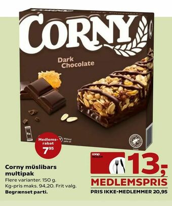 Corny müslibars multipak