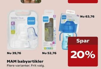 MAM babyartikler