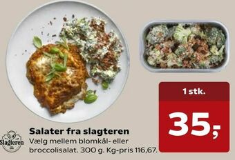 Kvickly Salater fra slagteren tilbud