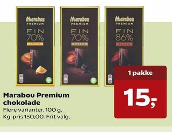Kvickly Marabou Premium chokolade tilbud