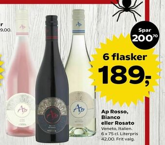 Kvickly Ap Rosso, Bianco eller Rosato tilbud