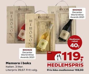 Memoro i boks