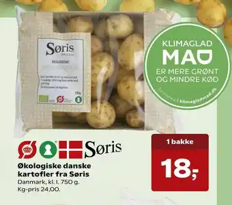 Kvickly Økologiske danske kartofler fra Søris tilbud