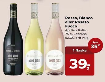 Kvickly Rosso, Bianco eller Rosato Fuoco tilbud