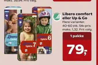 Kvickly Libero comfort eller Up & Go tilbud