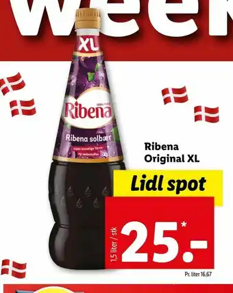 Let-Køb Ribena Original XL tilbud