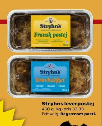 Kvickly Stryhns leverpostej tilbud