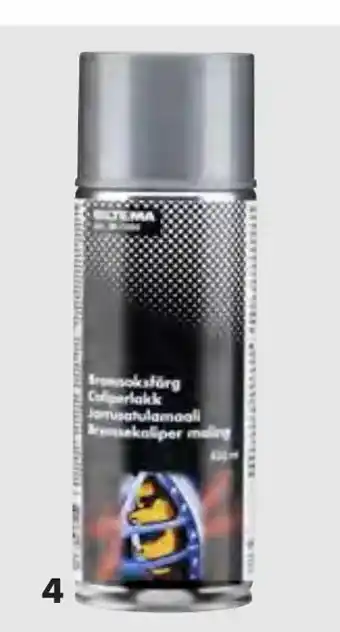 Biltema Bremsecalipermaling, spray, 400 ml tilbud