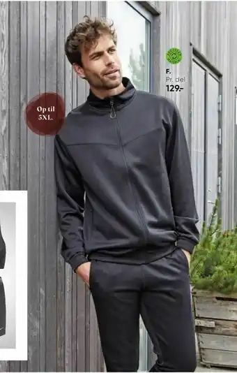 Bilka Sweatsæt til dame og herre tilbud
