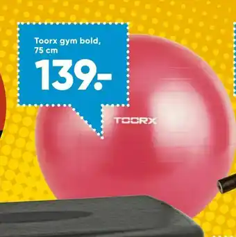 Bilka Toorx gym bold, 75 cm tilbud