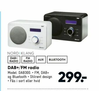 Bilka DAB+/FM radio tilbud