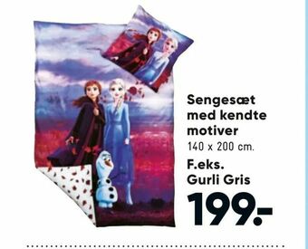 Bilka Sengesæt med kendte motiver tilbud