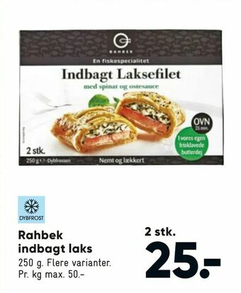 Bilka Rahbek indbagt laks tilbud