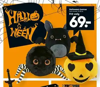 Bilka Halloween bamse tilbud