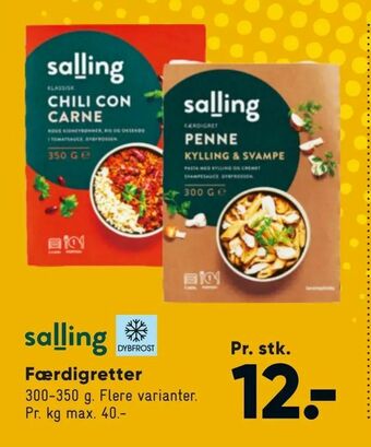 Færdigretter
