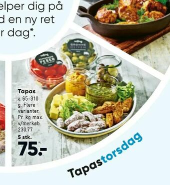 Bilka Tapas tilbud