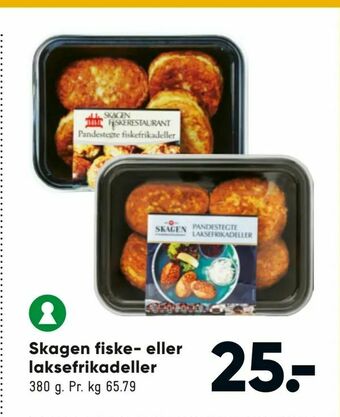 Bilka Skagen fiske- eller laksefrikadeller tilbud