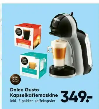 Bilka Dolce Gusto Kapselkaffe maskine tilbud