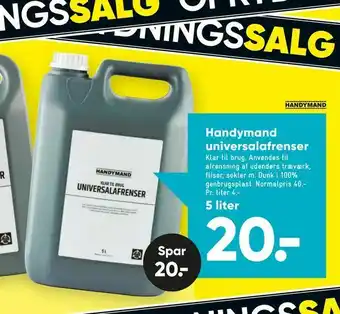 Bilka Handymand universal afrenser tilbud
