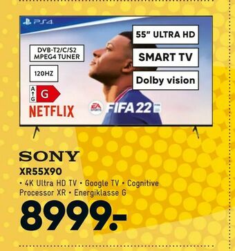 Bilka Sony Xr55x90 tilbud