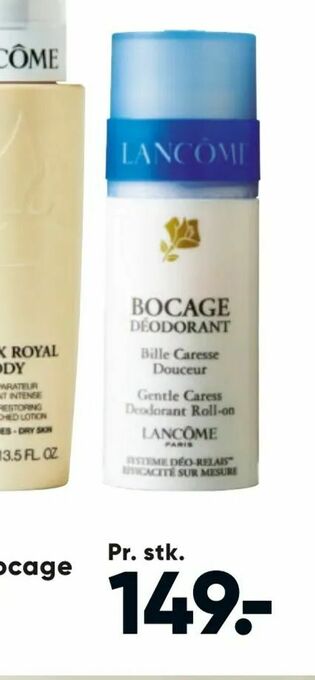 Bilka Lancôme Bocage deodorant tilbud