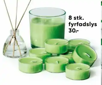 Bilka 8 stk. fyrfadslys tilbud