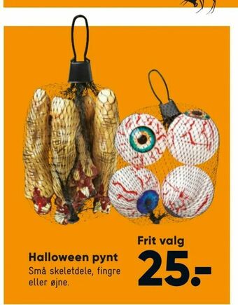 Bilka Halloween pynt tilbud