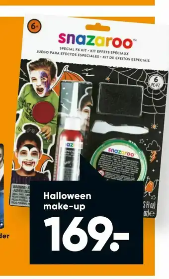 Bilka Halloween make-up tilbud