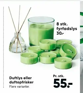 Bilka Duftlys eller duftopfrisker tilbud
