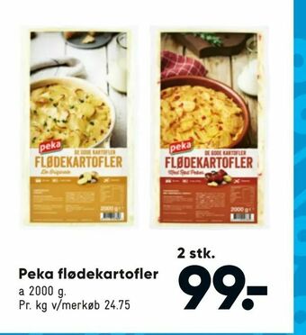 Bilka Peka flødekartofler tilbud