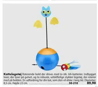 Biltema Kattelegetøj tilbud