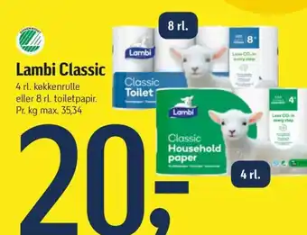 Føtex Lambi Classic tilbud