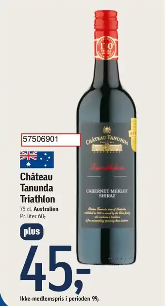 Føtex Château Tanunda Triathlon tilbud