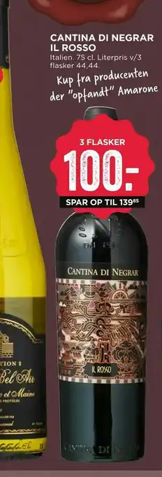 MENY Cantina di negrar il rosso tilbud