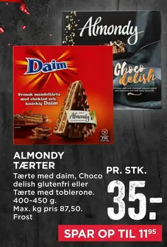 Almondy tærter