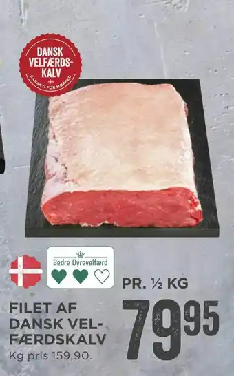 MENY Filet af dansk vel­ færdskalv tilbud