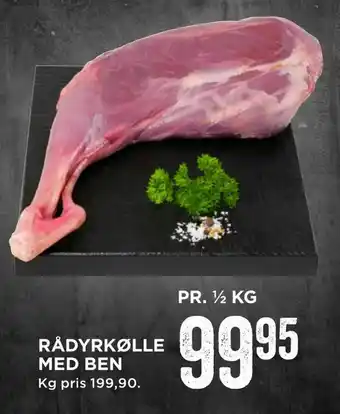 MENY Rådyrkølle med ben tilbud