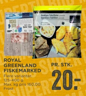 MENY Royal greenland fiskemarked tilbud