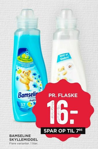 MENY Bamseline skyllemiddel tilbud